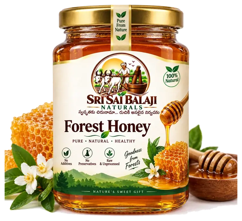 Forest honey jar from Sri Sai Balaji Naturals in Vijayawada